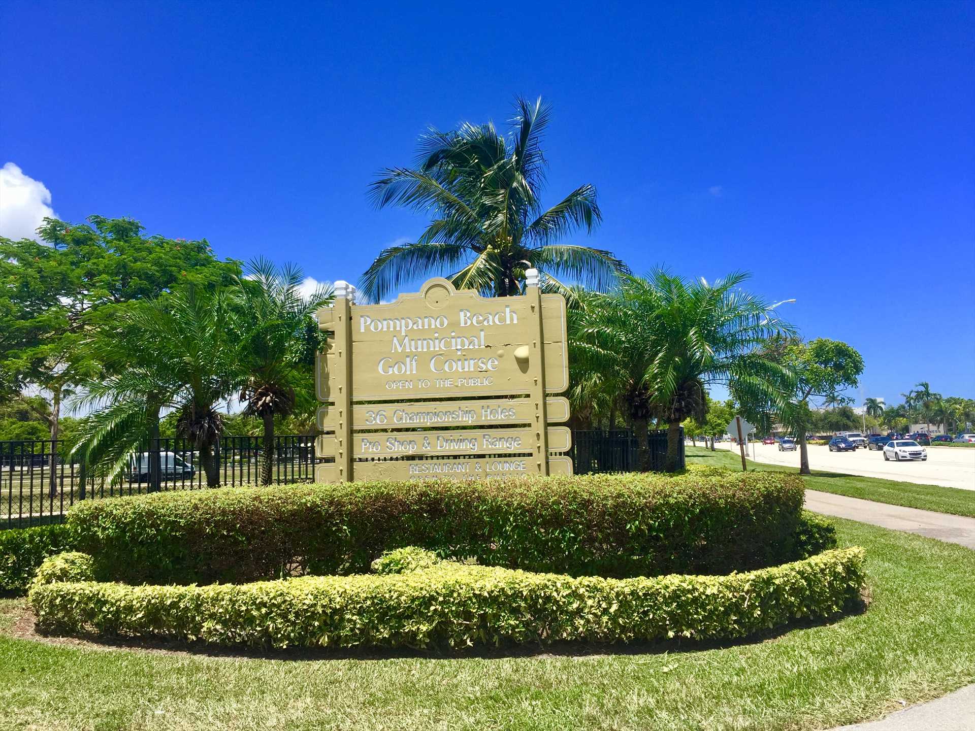 The challenging Pompano Municipal Golf Course has been desig