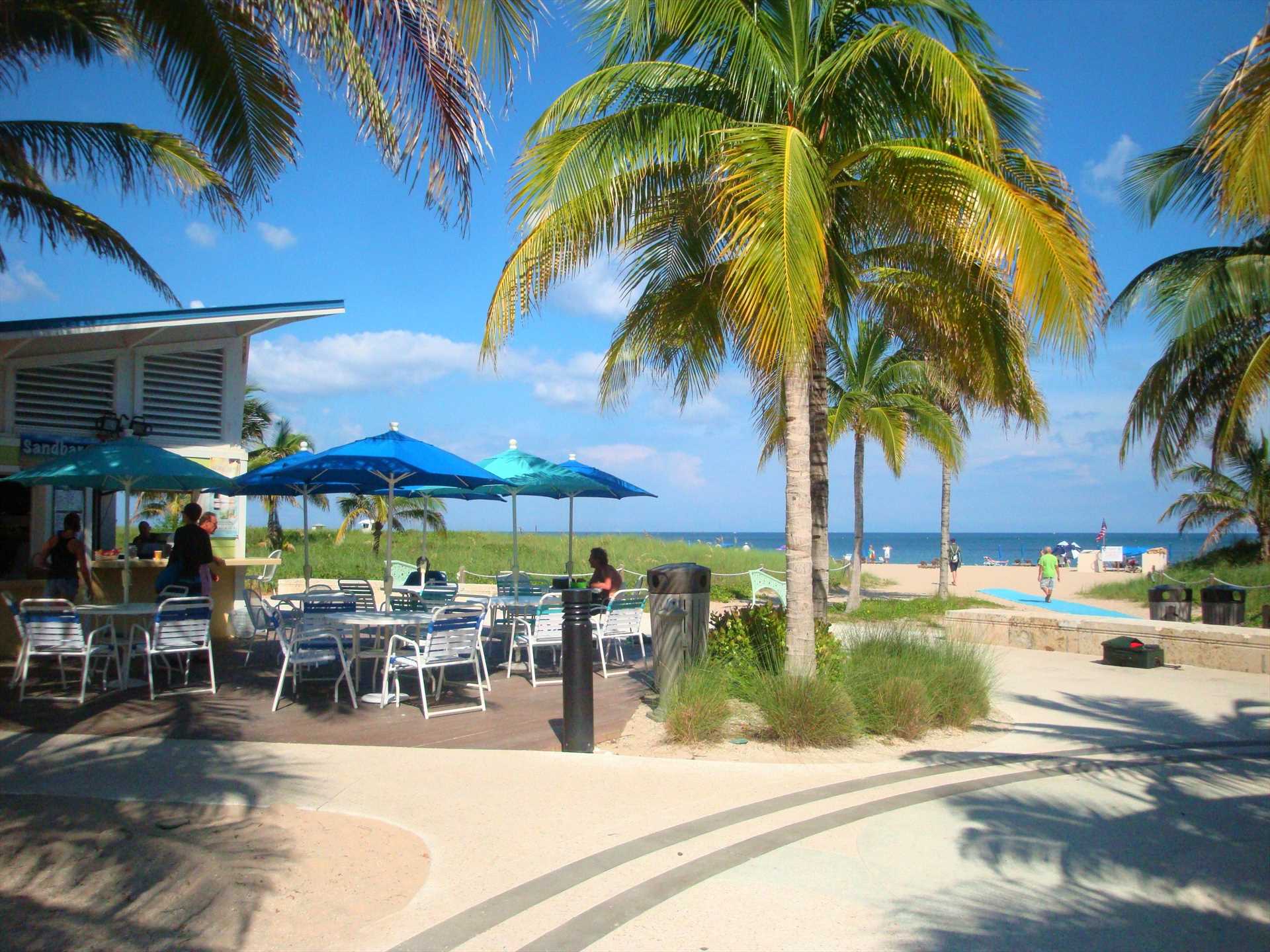 Family friendly Pompano Beach is just a 20 minute drive with