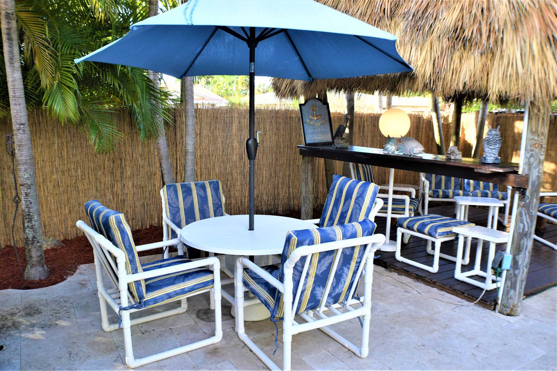 Dine poolside and enjoy the South Florida Lifestyle.